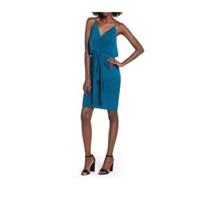 NWT Misa Teal Mini/Knee Length Dress size XS
